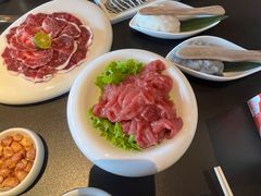 爽滑鲜牛肉-官也街澳门火锅(新源里店)