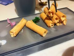 脆筒龙虾卷-后海16号·北京私房菜