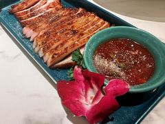碳烤猪颈肉-太食獸泰式茶餐厅(艾尚天地店)