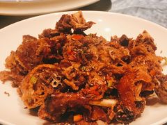椒盐鸭架-名都饭店