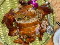 失传菜脆皮糯米鸡-水乡人家私房菜(逢简店)