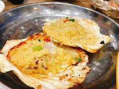 扇贝-宝记烧烤·碳锅羊肉·羊蝎子火锅·夜食社(文体路创始店)