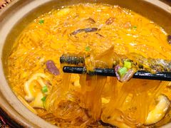 虾汤菌菇烧细粉-小天厨民间菜馆(深圳街店)