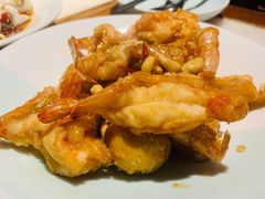 梨球果仁虾-小吊梨汤·北京菜·烤鸭(鸟巢店)