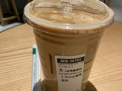燕麦拿铁饮品-星巴克(深圳平安金融中心B1店)