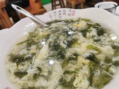 紫菜蛋花汤-正宗流钟锅子饼家常菜