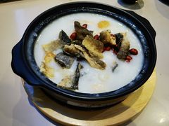 脆鱼皮艇仔粥-蔡澜港式点心(皇庭广场店)