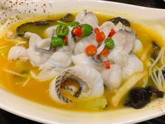 油泼酸辣黑鱼片-柒园·三十年创意杭帮菜(龙湖滨江天街店)