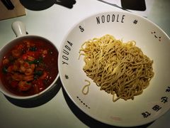 肉多多小龙虾尾拌面-友达面馆(广州总店)