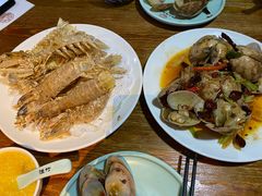 椒盐皮皮虾-南海渔家•海鲜•正宗海南菜(海棠湾店)