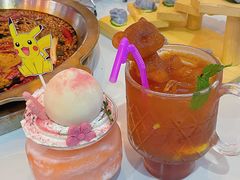 蜜桃啵啵沙冰-李常在重庆火锅(合川总店)