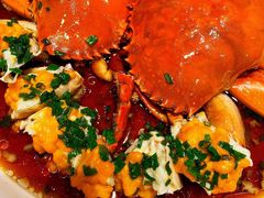 葱油蒸膏蟹-望乡楼上海菜(日月光店)