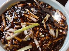 糖醋发菜烩肉丝-通安客栈中餐厅·何家小馆