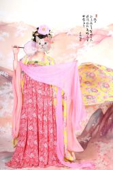 -后宫·古装汉服京剧儿童亲子全家福摄影