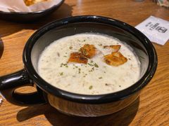 蘑菇奶油汤-机器人火炉披萨