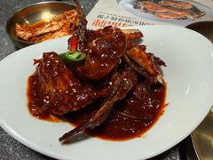 -草家酱蟹炭火烤肉店(珲春南路一店)