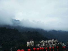 酒店对面山景-中铁花水湾温泉酒店(大邑店)