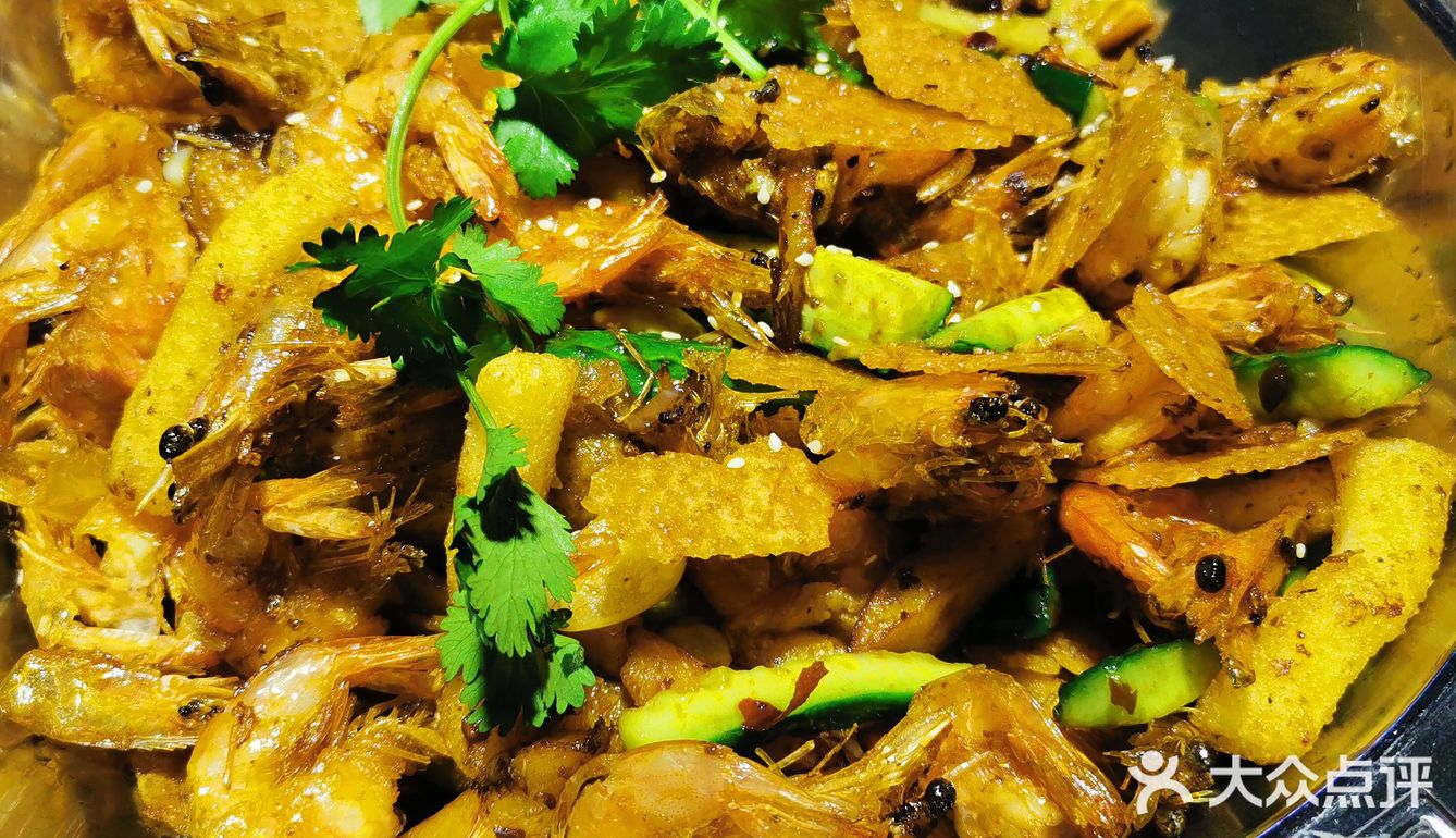 里面的芋头条味道很好！