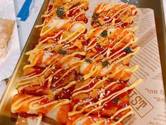 香辣炸鱼饼-百事喜乐炸鸡铺(合肥首店)