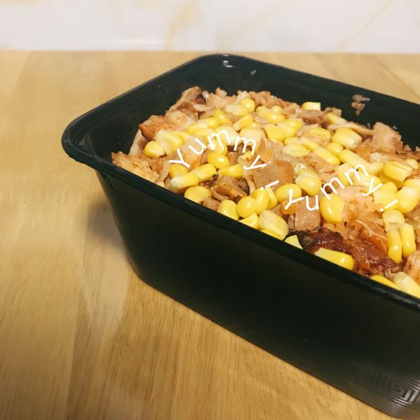 奥尔良原味烤肉拌饭