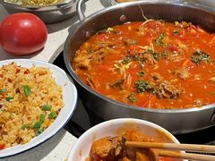 -贵州辣子鸡番茄鸡