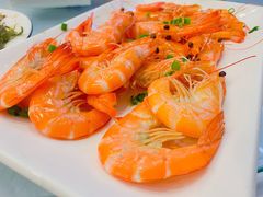 白灼虾-金海湾海鲜排档(朱家尖店)