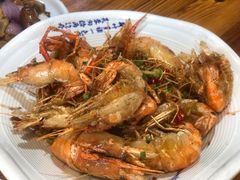 椒盐沼虾-百家鲜·杭帮菜