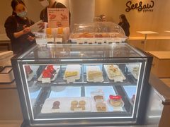 面包甜点陈列柜-Seesaw Coffee(西岸凤巢店)