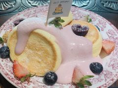 莓果松饼-侘寂甜品(自取店)