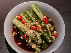 凉拌秋葵-很久以前羊肉串(中山公园店)