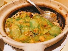 咸蛋黄啫苦瓜煲-惠食佳(滨江大公馆店)