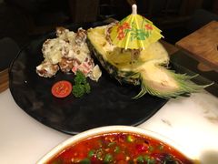 菠萝油条虾-苏乡兰亭·新派淮扬菜(吾悦广场店)