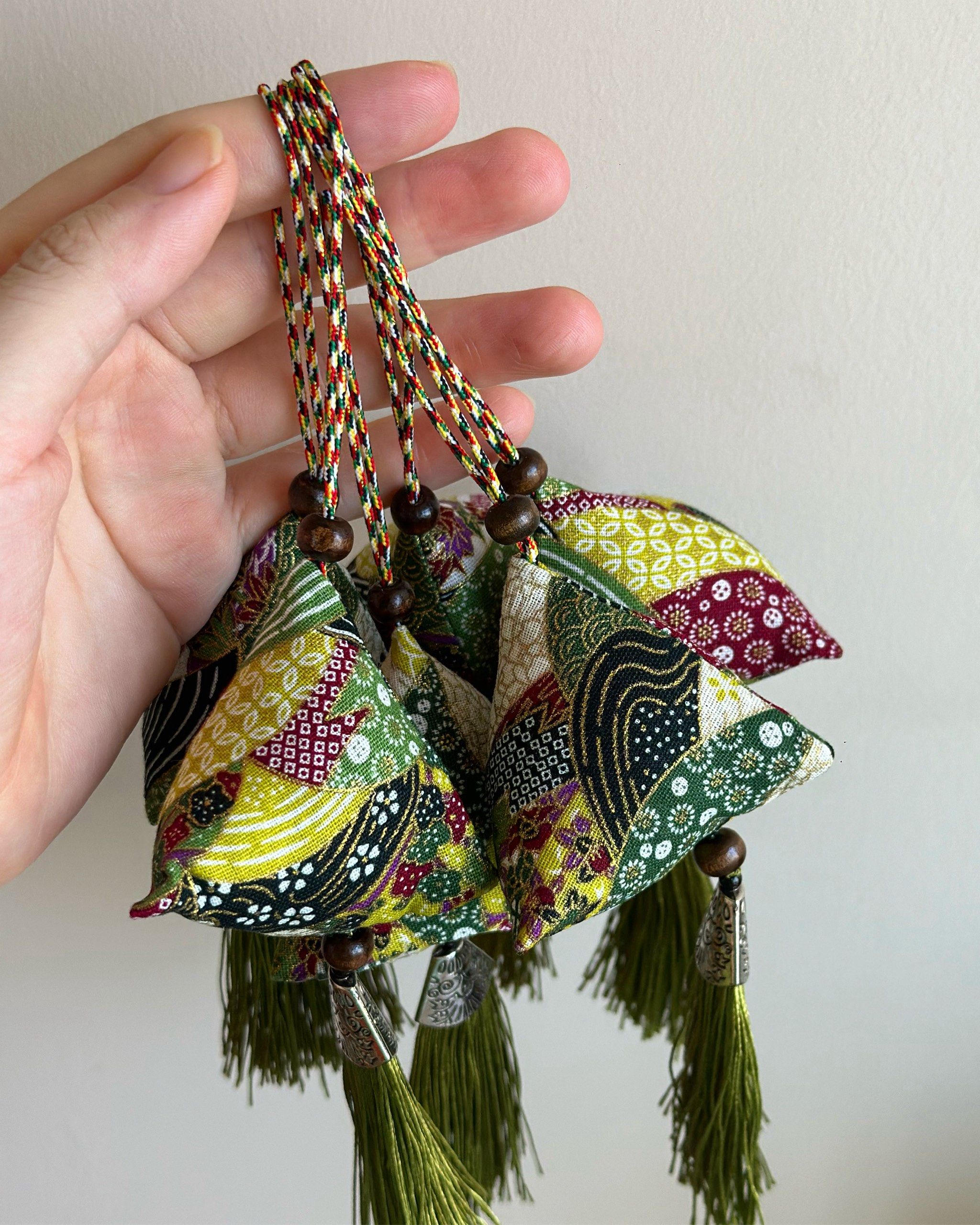 端午艾草粽子香包挂件🎋