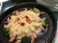 堂烹蒜蓉芝士虾-雀蓝川菜(奥体广场店)