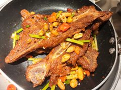 石板牛仔骨-小菜园新徽菜(芜湖镜湖苏宁店)