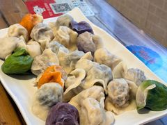 紫甘蓝锅巴馅饺子-宝源饺子(麦子店街店)