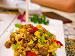羊肉炒土鸡蛋-阿拉丁新疆风味餐厅·清真(罗廊巷店)
