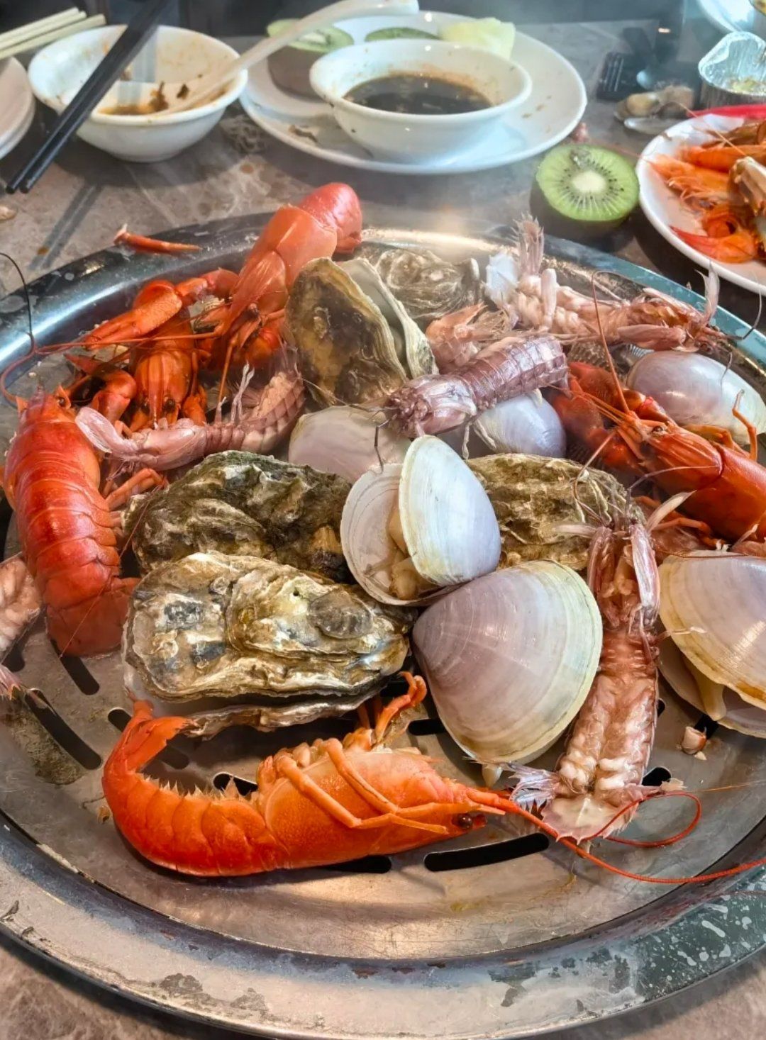渔纬港海鲜自助餐厅,sm的这家高端海鲜自助简直太好吃啦!