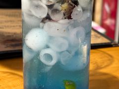 蓝色气泡海洋冰饮-Rabbit Cafe私房西餐甜点咖啡(栖霞路店)