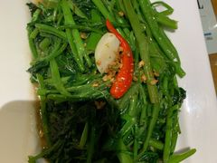 秘制虾酱炒空心菜-帕蓝·暹罗料理(曲阳店)