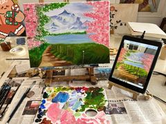 -信马画室 成人零基础到个人创作画室(亚运村店)