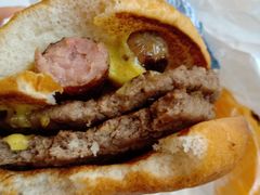 不素之霸双层牛肉汉堡-麦当劳(浦珠路得来速店)