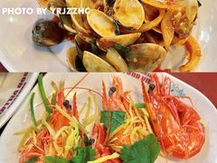 白灼黑虎虾-班赞海鲜市场