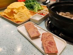 炸腐竹-烹然四季椰子鸡火锅(团结湖总店)