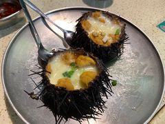 -蚝堡·生蚝海鲜烧烤物种起源•海肠捞饭(刘公岛店)