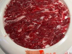 鲜牛肉-左庭右院鲜牛肉火锅(新梅广场店)