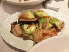 XO酱菌菇炒虾球-翠园(荃新天地店)