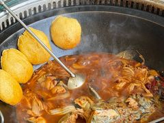 -北京龙庆四季香农家饭庄·灶台鱼·碳烤虹鳟鱼(龙庆峡店)