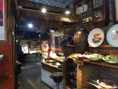 自助取餐区-一元馅饼店