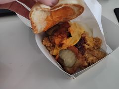 脏脏芝士鳕鱼鸡腿堡-肯德基(西安兴庆店)